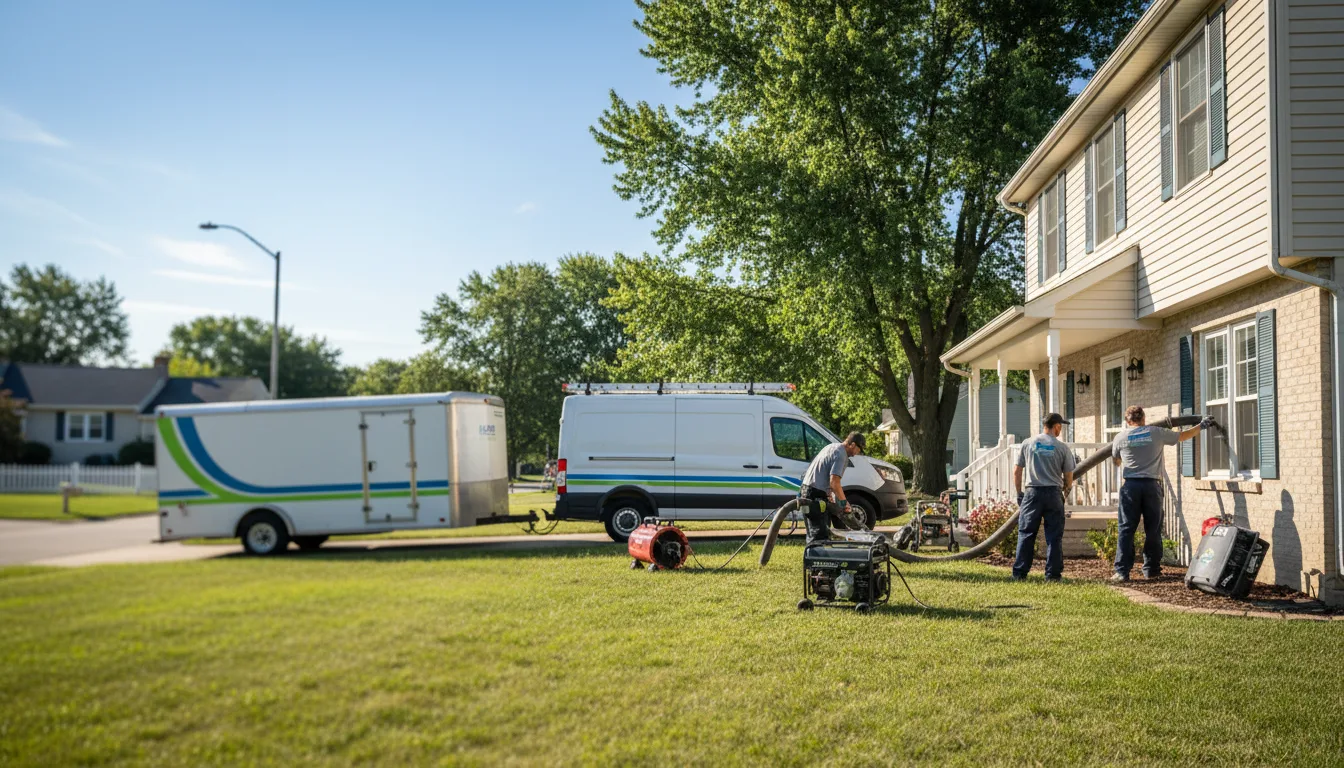 Flooded Basement Restoration And Cleanup With Repair in Hot Springs National Park, AR near me